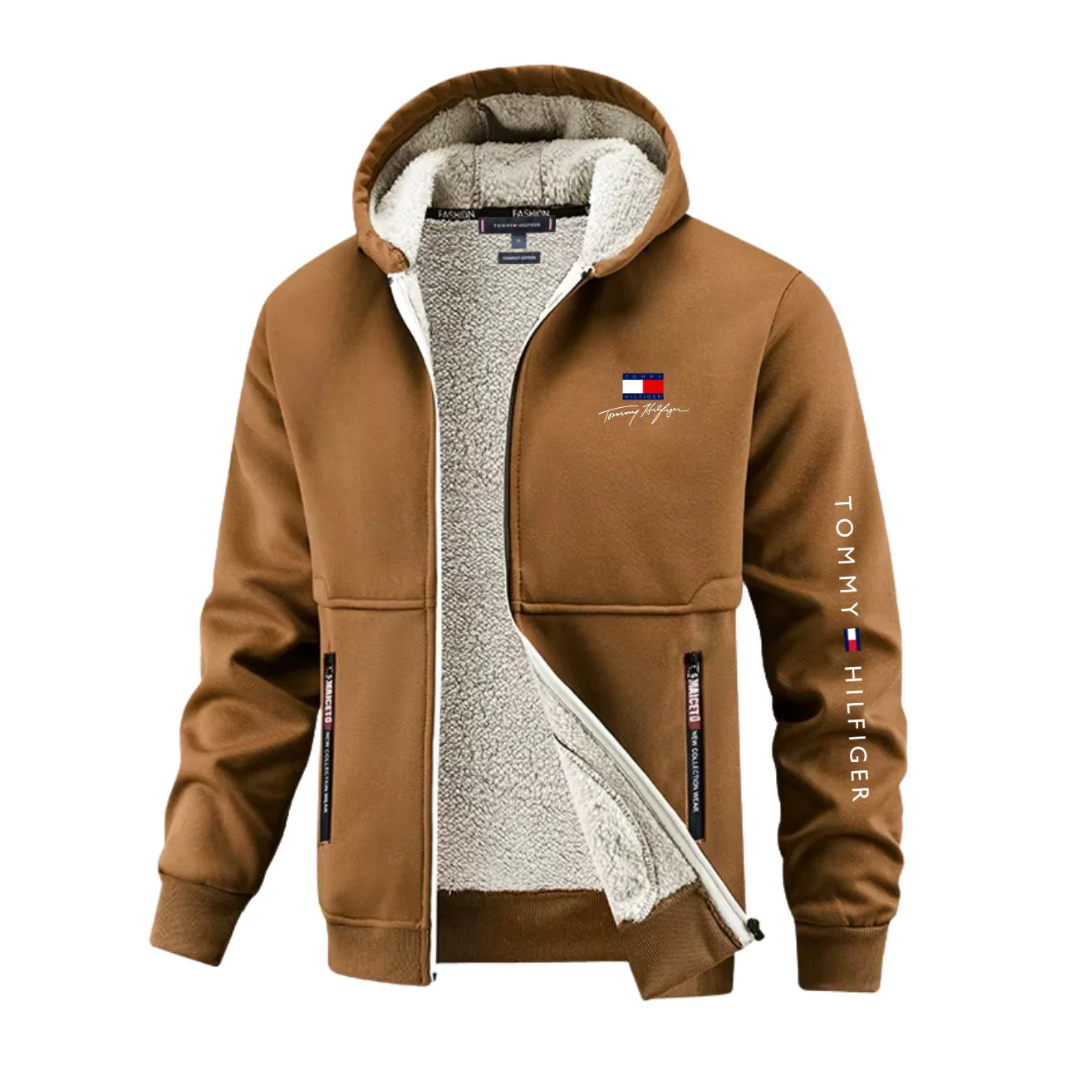 Warm Hoodie with Zipper